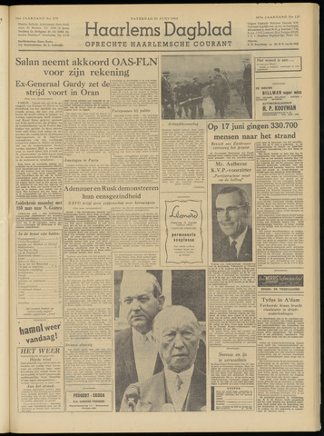 Haarlem's Dagblad 1962-06-23