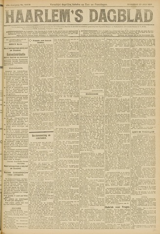Haarlem's Dagblad 1917-07-23