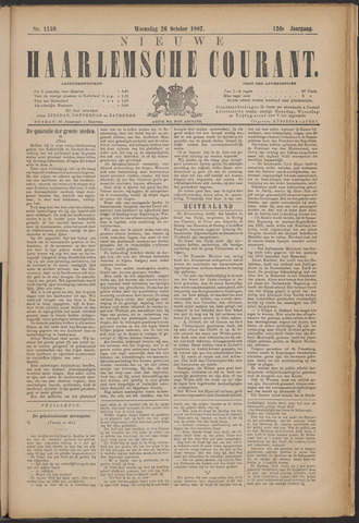Nieuwe Haarlemsche Courant 1887-10-26