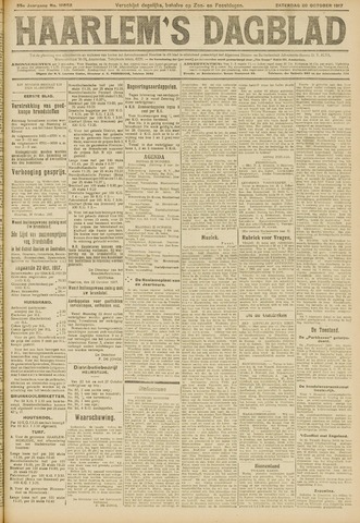 Haarlem's Dagblad 1917-10-20