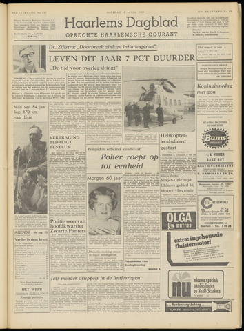 Haarlem's Dagblad 1969-04-29