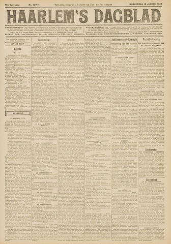 Haarlem's Dagblad 1923-01-18