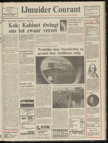 IJmuider Courant 1978-09-27