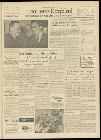 Haarlem's Dagblad 1962-11-03