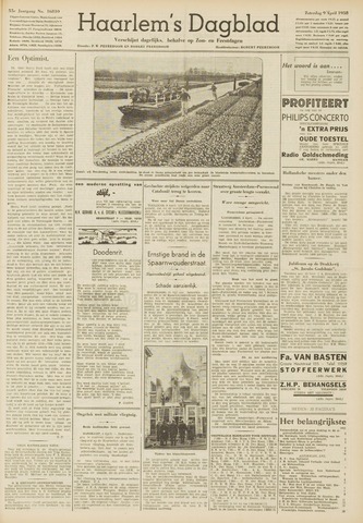 Haarlem's Dagblad 1938-04-09