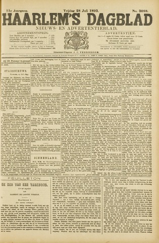Haarlem's Dagblad 1893-07-28
