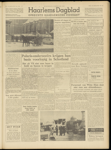 Haarlem's Dagblad 1963-02-13