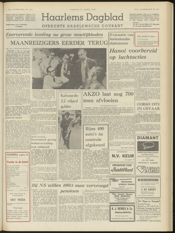 Haarlem's Dagblad 1972-04-21