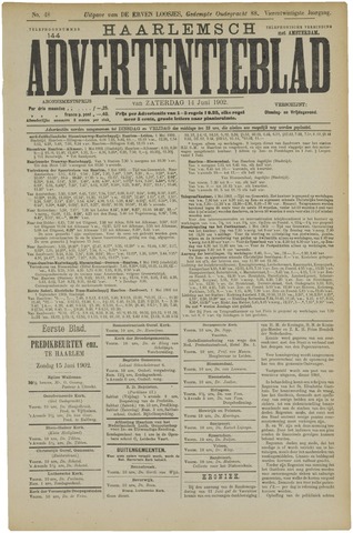Haarlemsch Advertentieblad 1902-06-14