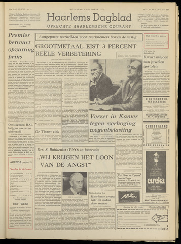 Haarlem's Dagblad 1971-11-03