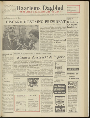Haarlem's Dagblad 1974-05-20