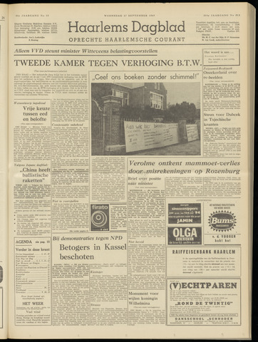 Haarlem's Dagblad 1969-09-17