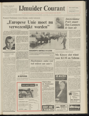 IJmuider Courant 1976-01-07