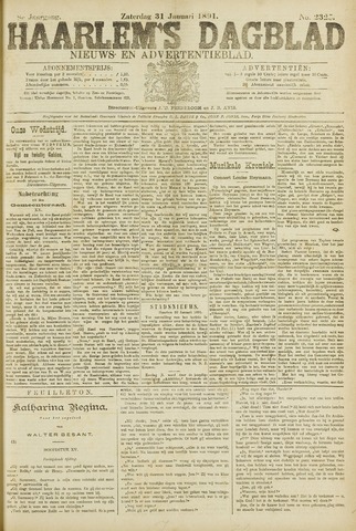 Haarlem's Dagblad 1891-01-31
