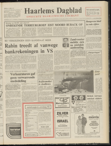 Haarlem's Dagblad 1977-04-08