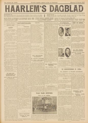 Haarlem's Dagblad 1927-02-21