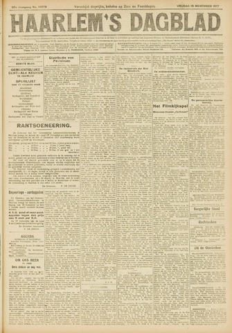 Haarlem's Dagblad 1917-11-16