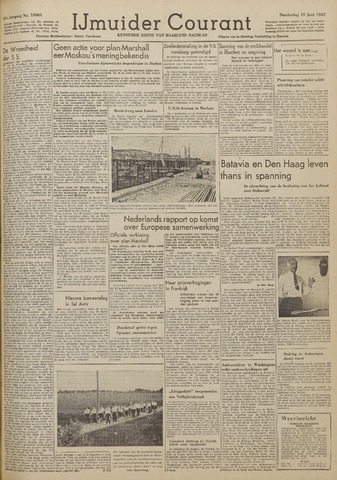 IJmuider Courant 1947-06-19