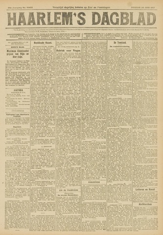 Haarlem's Dagblad 1917-06-26