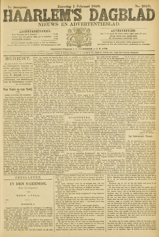 Haarlem's Dagblad 1890-02-01