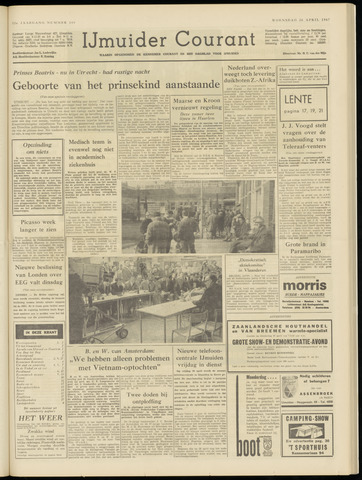 IJmuider Courant 1967-04-26