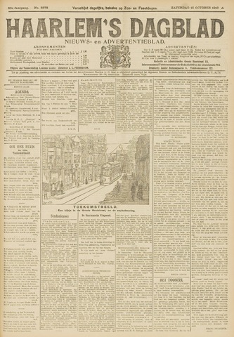 Haarlem's Dagblad 1910-10-15