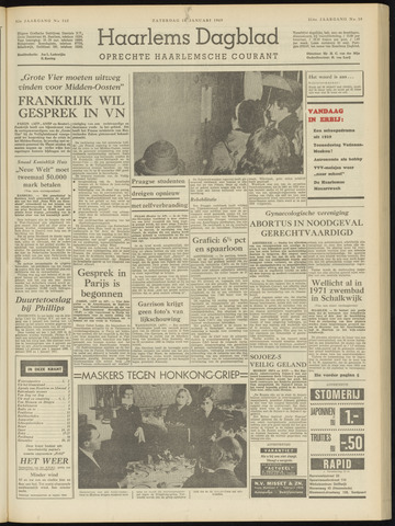 Haarlem's Dagblad 1969-01-18