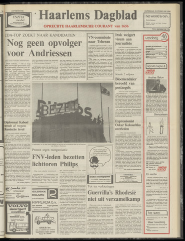Haarlem's Dagblad 1980-02-23