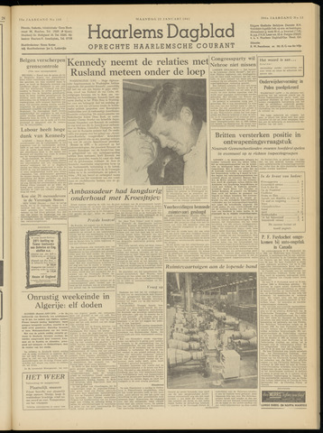 Haarlem's Dagblad 1961-01-23