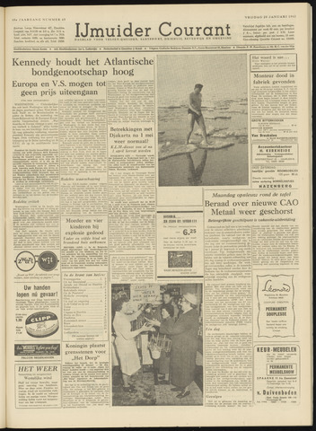 IJmuider Courant 1963-01-25