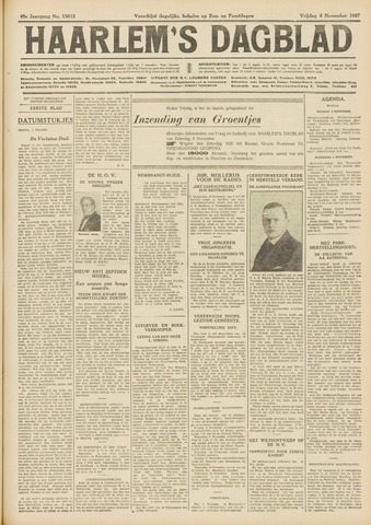 Haarlem's Dagblad 1927-11-04