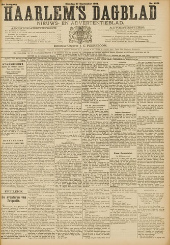 Haarlem's Dagblad 1898-09-27