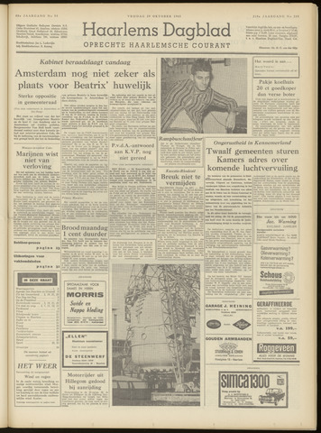 Haarlem's Dagblad 1965-10-29
