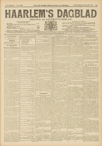 Haarlem's Dagblad 1910-03-24