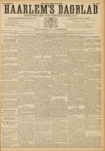 Haarlem's Dagblad 1898-08-25