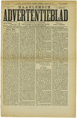 Haarlemsch Advertentieblad 1888-03-14
