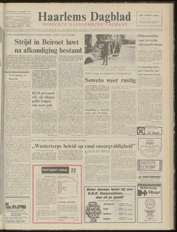 Haarlem's Dagblad 1976-08-05