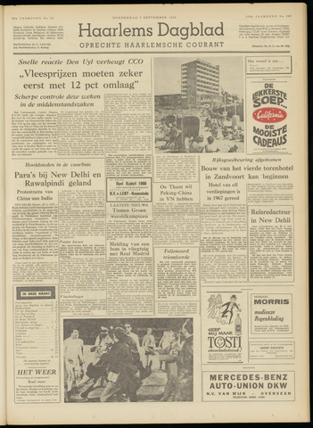 Haarlem's Dagblad 1965-09-09