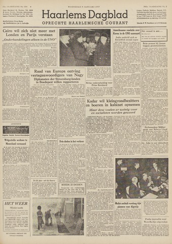 Haarlem's Dagblad 1957-01-09