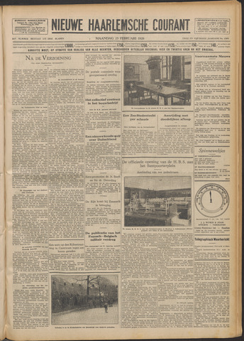 Nieuwe Haarlemsche Courant 1929-02-25