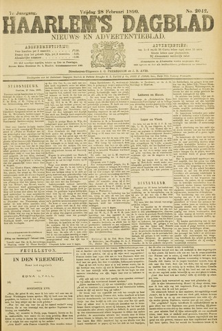 Haarlem's Dagblad 1890-02-28