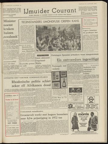 IJmuider Courant 1972-01-21