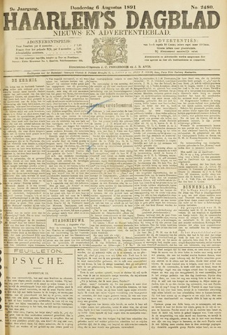 Haarlem's Dagblad 1891-08-06