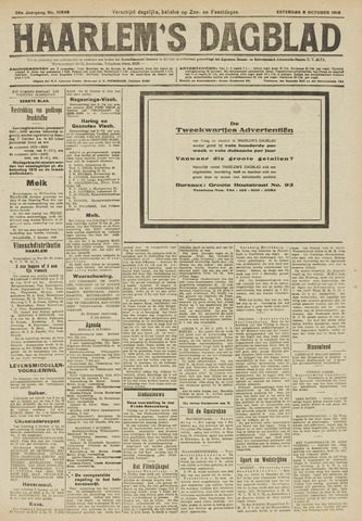Haarlem's Dagblad 1918-10-05