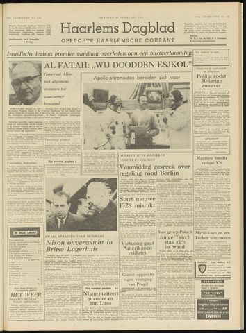Haarlem's Dagblad 1969-02-26