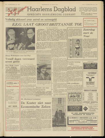 Haarlem's Dagblad 1971-06-23