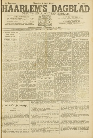 Haarlem's Dagblad 1891-06-01