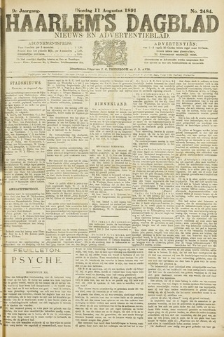 Haarlem's Dagblad 1891-08-11