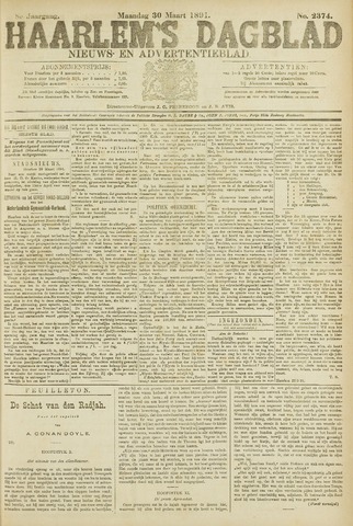 Haarlem's Dagblad 1891-03-30
