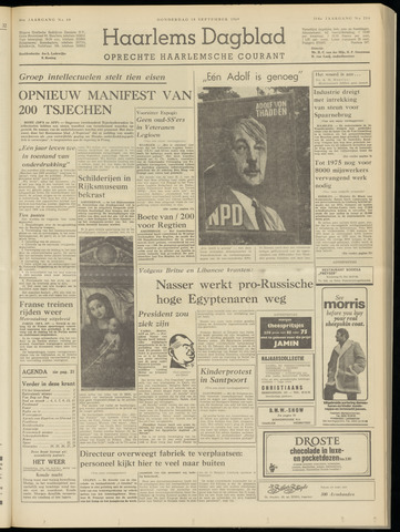 Haarlem's Dagblad 1969-09-18